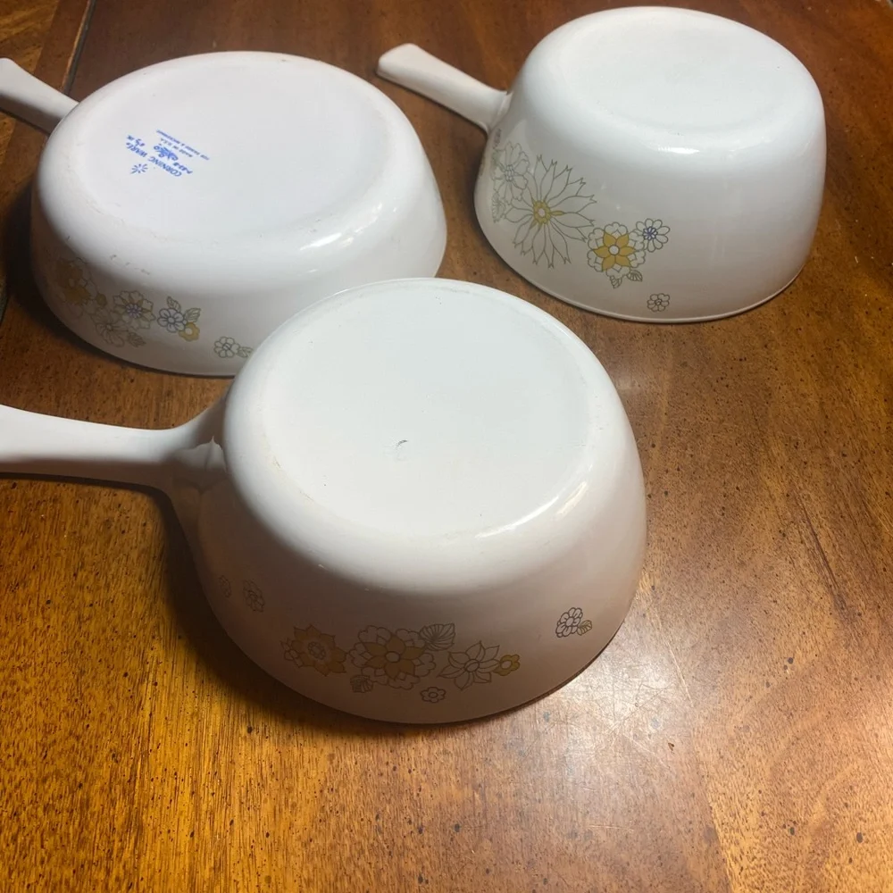 Corningware Floral Bouquet 3 pan set